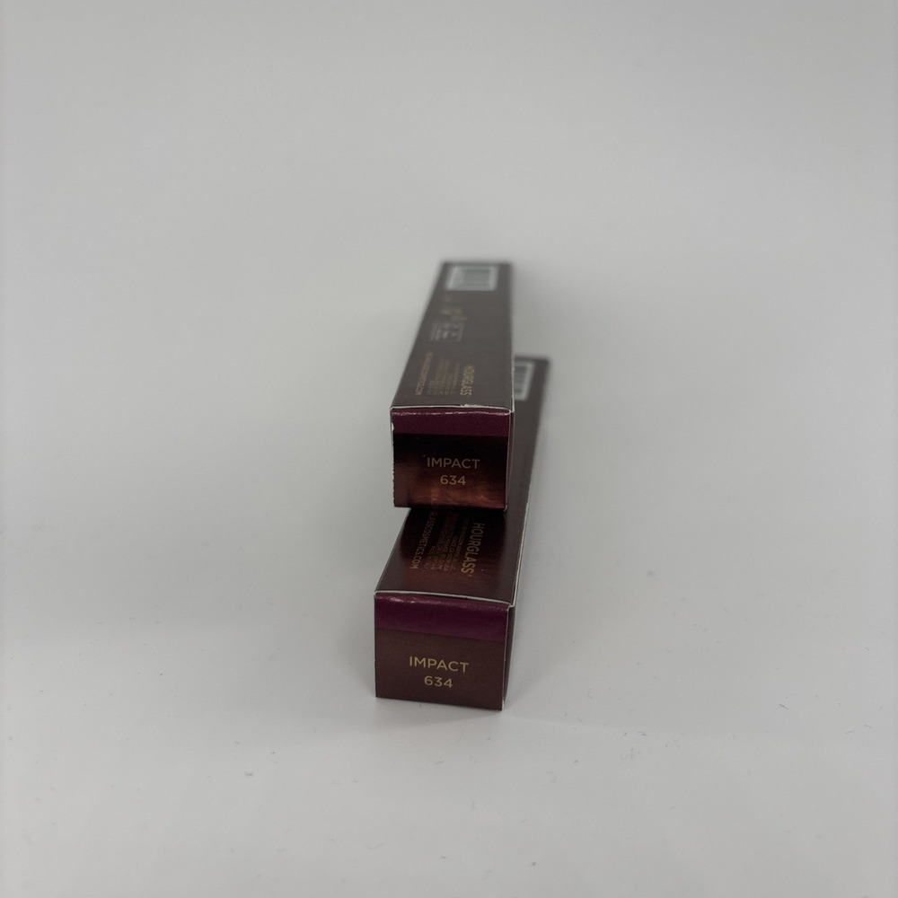 2 x NEW Hourglass Unreal High Shine Voluminizing Lip Gloss - Full Size - Impact - Picture 3 of 7